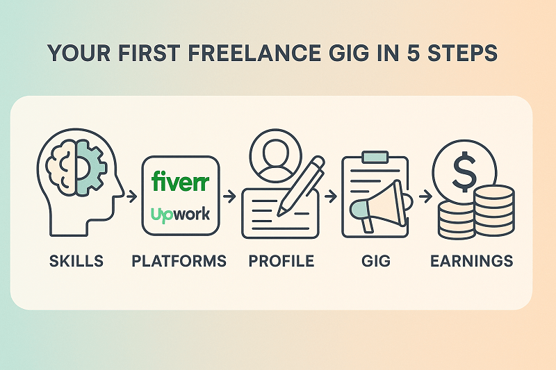 Starting freelance work with no money